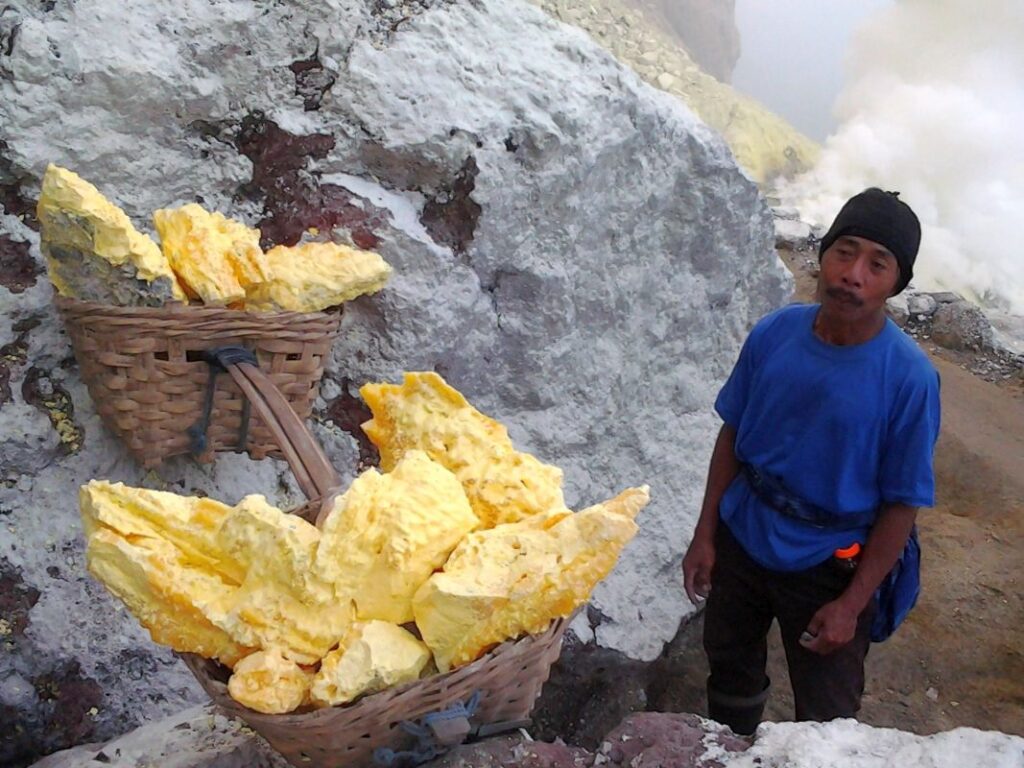 Hiking Mount Ijen in East Java