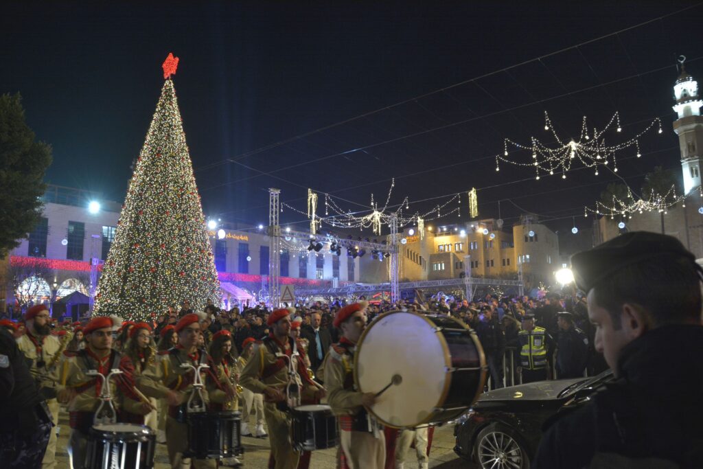 Christmas in Bethlehem.