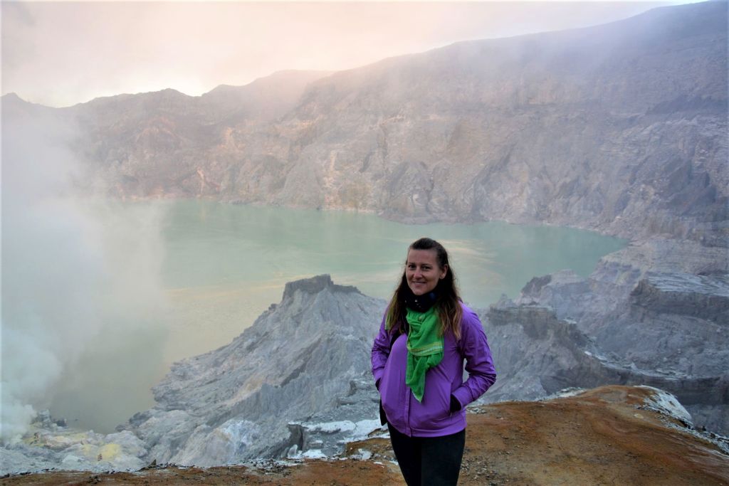 Hiking Mount Ijen in East Java