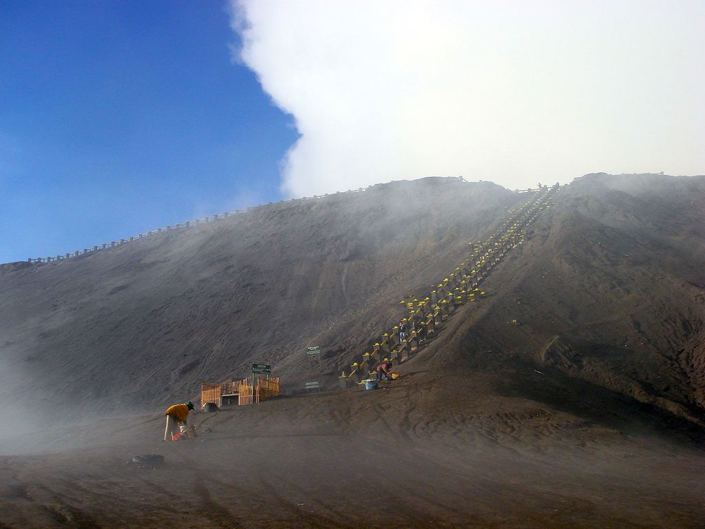 Hiking Mount Bromo