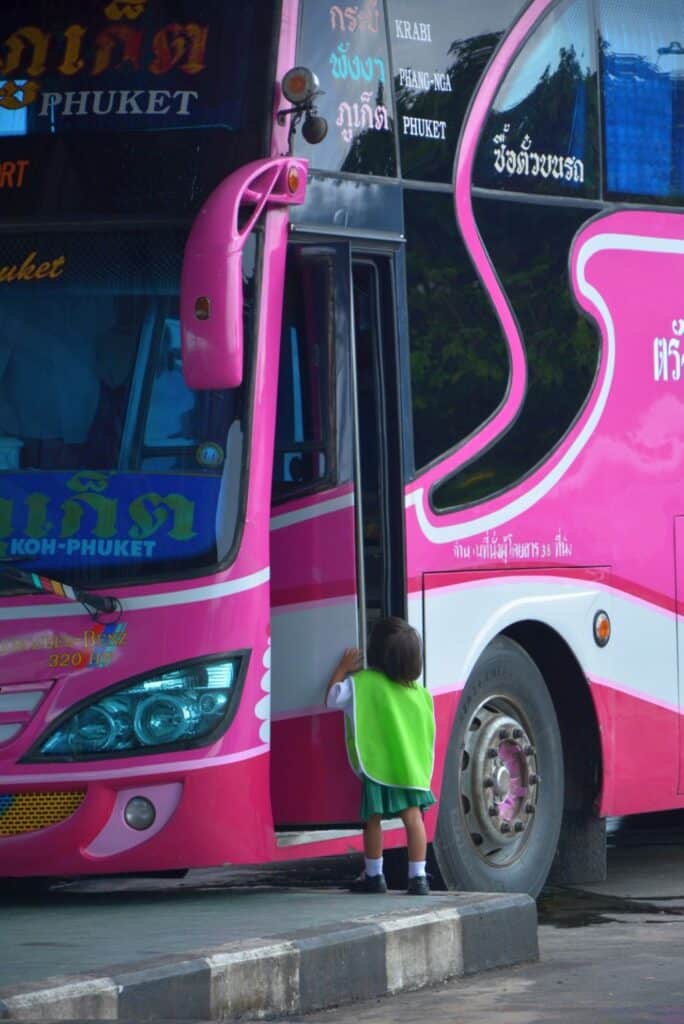 Travel guide to local transportation in Southeast Asia.