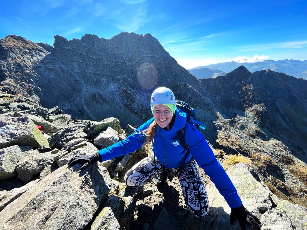 Koscielec Peak - hiking in the Tatra Mountains.