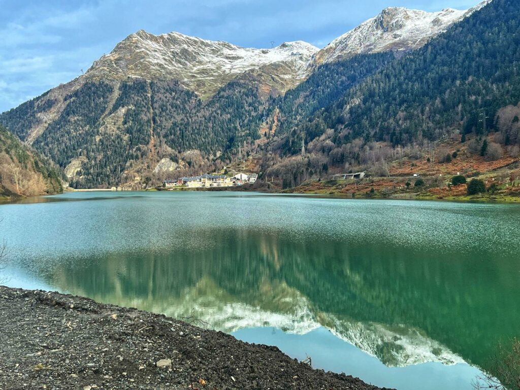 Travel through the most scenic road in the Pyrenees from Spain to France.