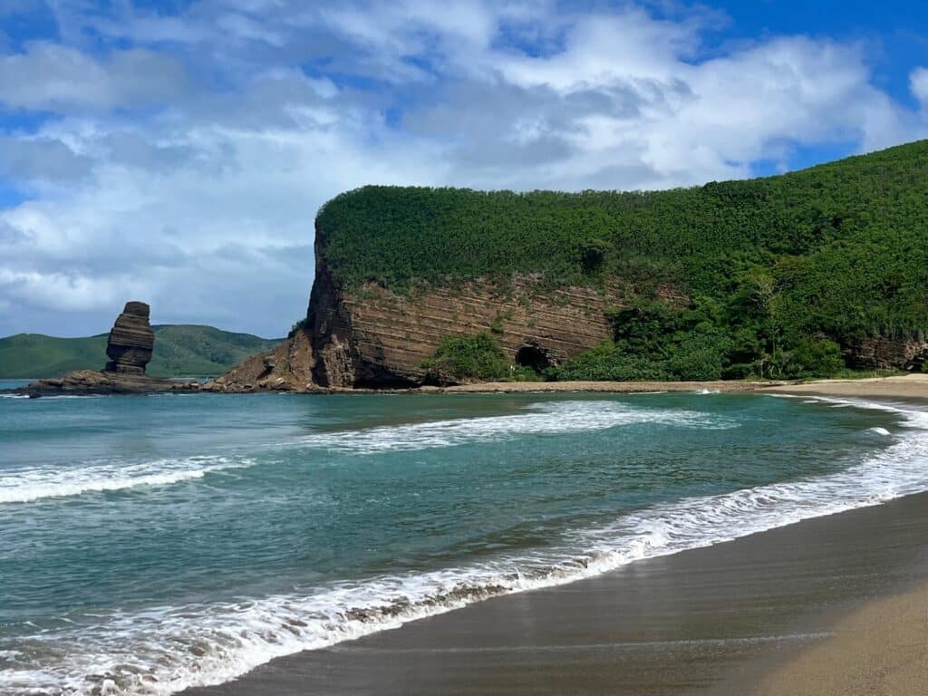 Best things to do in New Caledonia - Bourail, Plage de la Roche Percee.