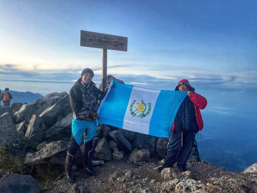 Tajumulco peak 4222m