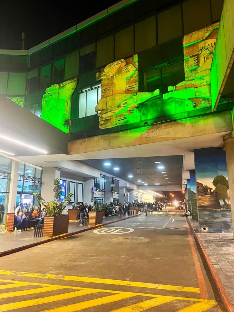 Guatemala City Airport in Guatemala.