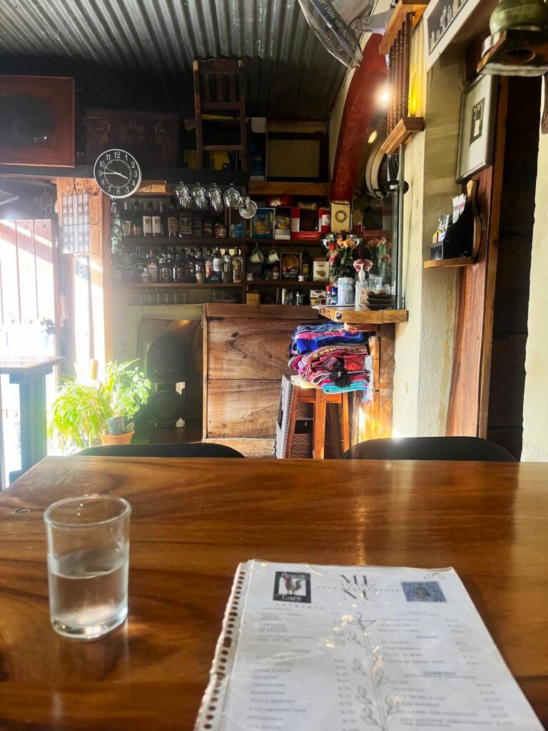 Picasso cafe - Antigua Guatemala.