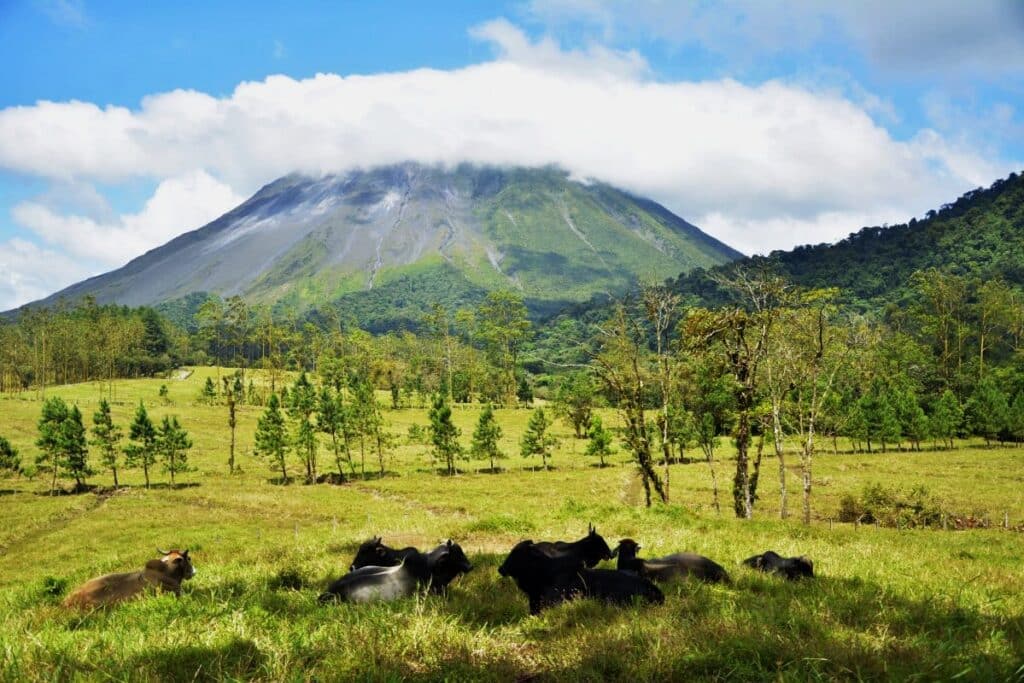 Hiking Arenal Volcano Costa Rica.