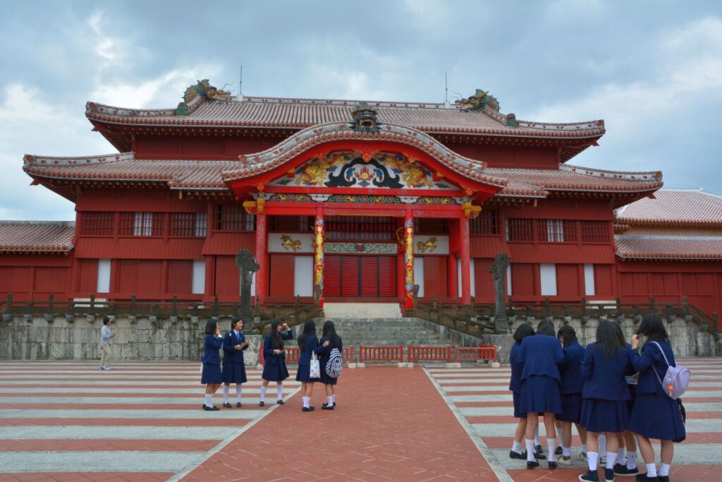 Shuri Castle - best time to visit Okinawa.